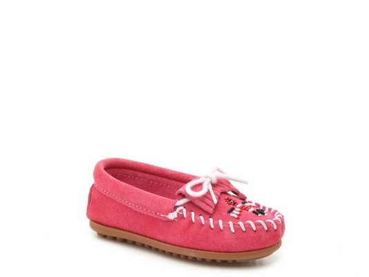 Minnetonka Thunderbird II Girls' Toddler & Youth Moccasin