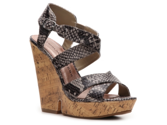 Chinese Laundry Gum Drop Snake Wedge Sandal