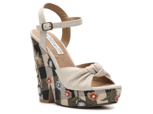 Naughty Monkey Garden Wedge Sandal
