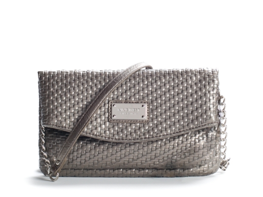 Nine West Woven Tunnel Cross Body Bag