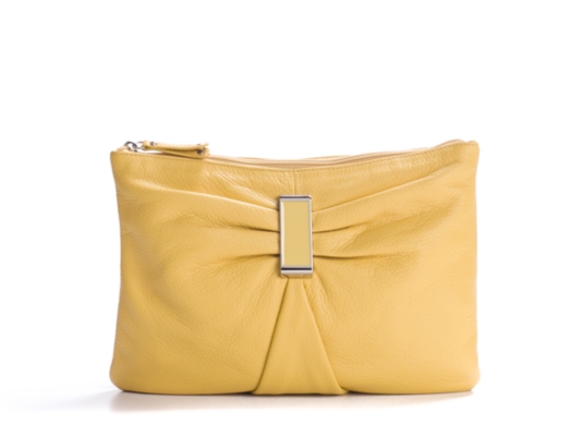 Audrey Brooke Lacquered Bar Clutch