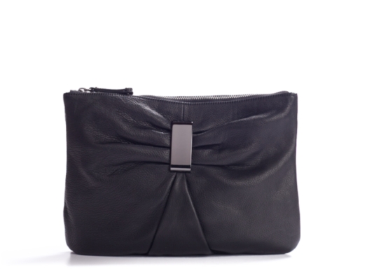 Audrey Brooke Metal Bar Clutch