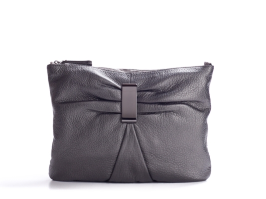 Audrey Brooke Metal Bar Clutch