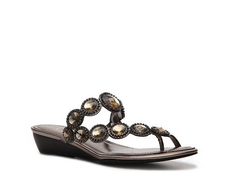 BCBG Paris Darleen Wedge Sandal | DSW
