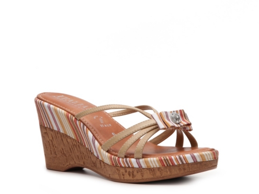 Italian Shoemakers Ballard Wedge Sandal