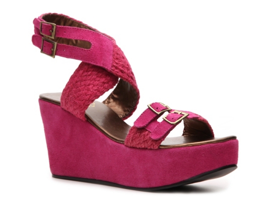 N.Y.L.A. Kino Wedge Sandal