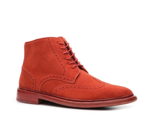 Florsheim by Duckie Brown Suede Wingtip Boot