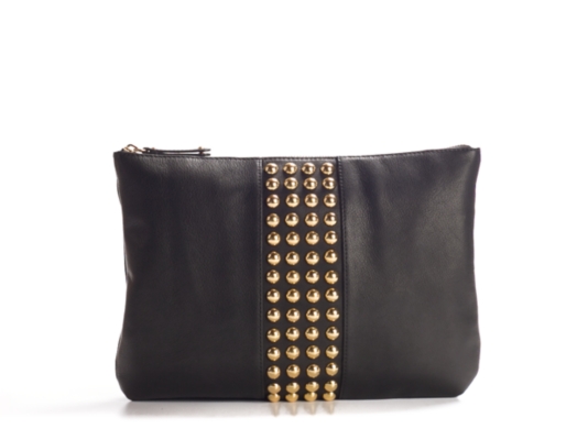 Audrey Brooke Stud Panel Clutch