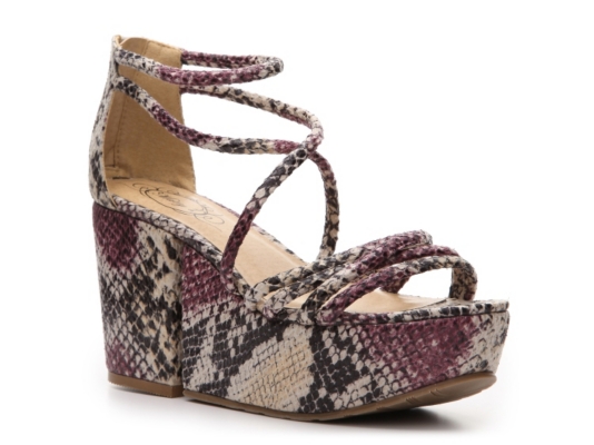 Matty's Wild Wedge Sandal