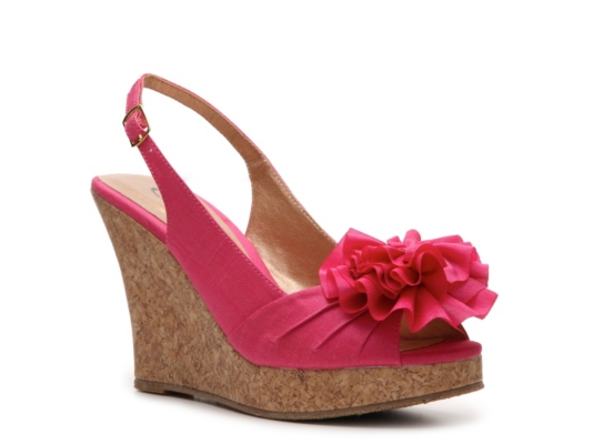 cl by laundry delight wedge sandal