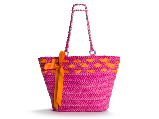 Kelly & Katie Woven Bow Tote