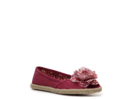 Mia Bailey Girls' Youth Casual Espadrille Flat