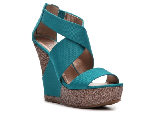 BCBG Paris Rando Wedge Sandal