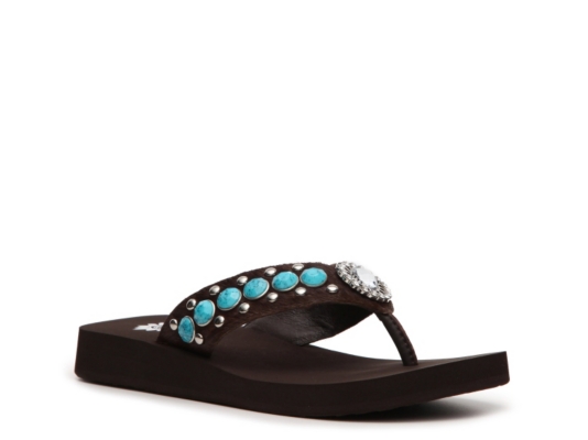 Yellow Box Aine Flip Flop