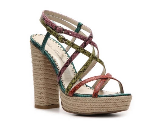 Lulu Townsend Yanka Reptile Sandal 
