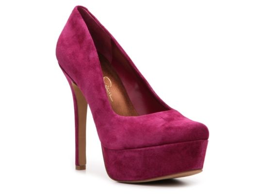 JS by Jessica Waleo Suede Pump