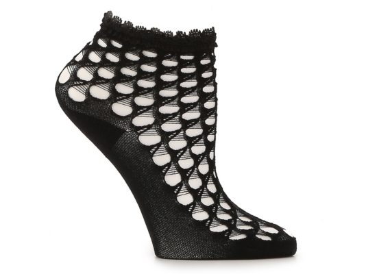 MeMoi Stranded Dots Ankle Sock