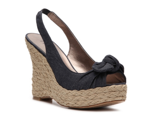 Moda Spana Heidi Denim Wedge Sandal