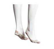 Anne Klein NY Floral Print Lace Sock Liner