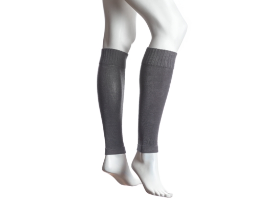 Lemon Silky Tube Footless Knee Sock