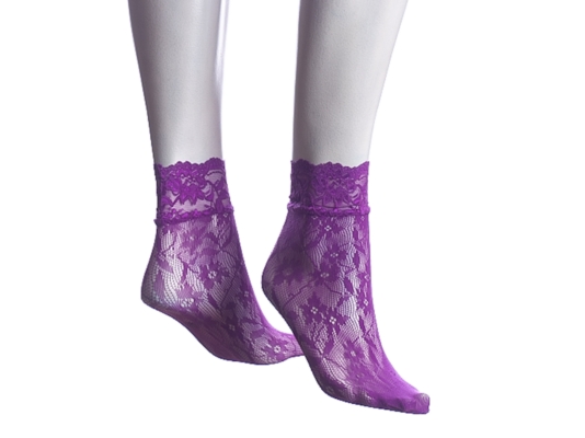 Jessica Simpson Floral Ankle Sock