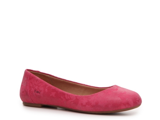 b.o.c Women's Batik Lace Flat
