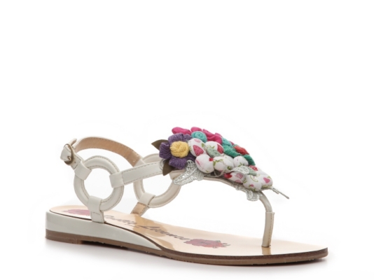 Poetic Licence Soft Flower Flat Sandal