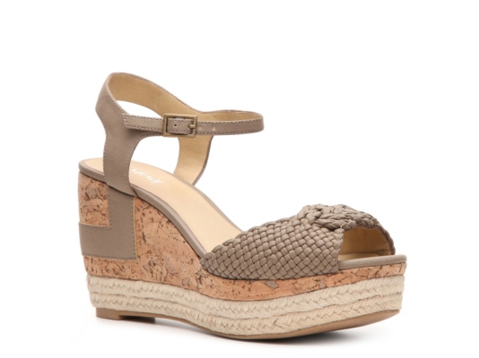Levity Qtee Wedge Sandal