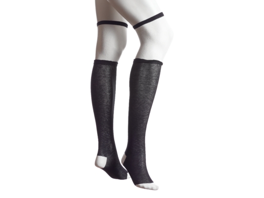 Modern Heritage Color Block Over The Knee Sock