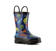 Western Chief Prehistoric Boys' Toddler & Youth Rain Boot