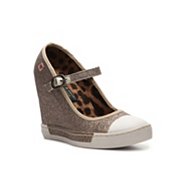 Rock & Candy Pin Up Wedge Sneaker