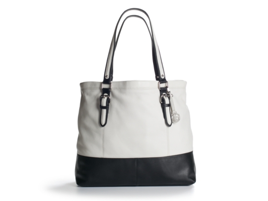 Audrey Brooke Color Block Spectator Tote
