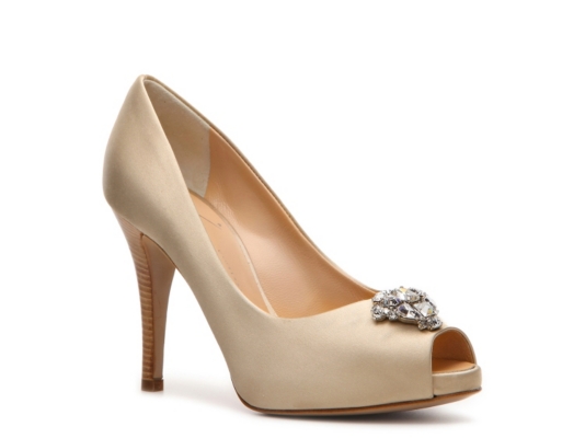 Giuseppe Zanotti Satin Crystal Pump