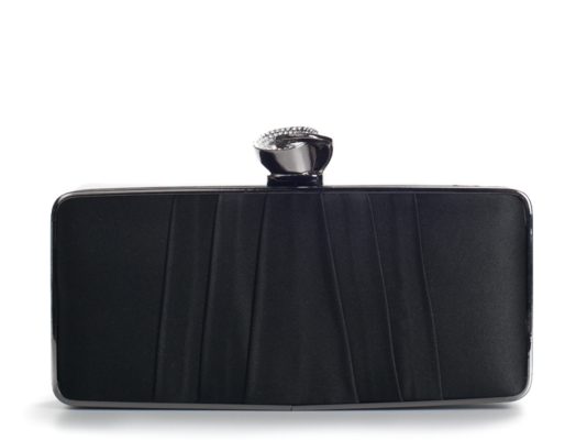 Lulu Townsend Pleated Box Clutch
