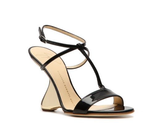 Giuseppe Zanotti Patent Wedge Sandal