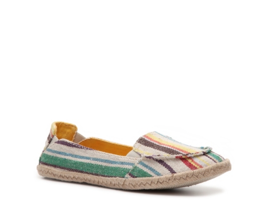 Rocket Dog Clover Multicolor Stripe Flat