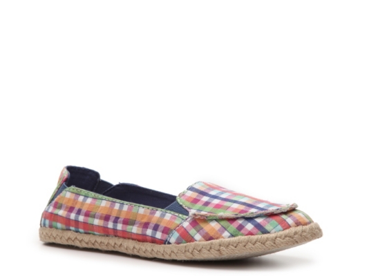 Rocket Dog Clover Multicolor Plaid Flat