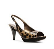 Bandolino Kastle Leopard Platform Sandal