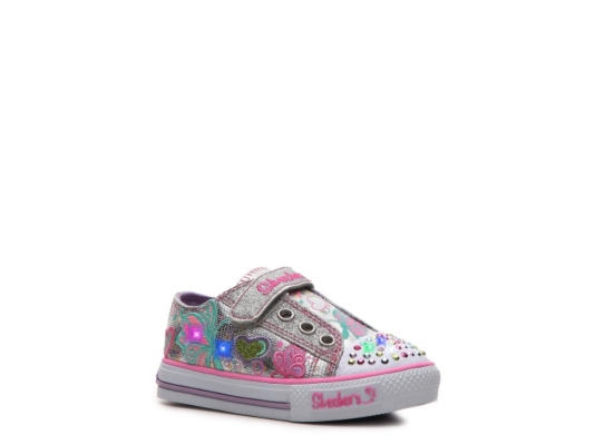 Skechers Brite Wing Girls' Infant & Toddler Light-up Sneaker