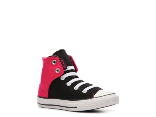 Converse All Star Easy Slip Girls' Toddler & Youth Hi-Top Sneaker