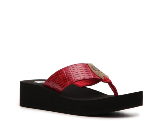 Yellow Box Dara Wedge Sandal