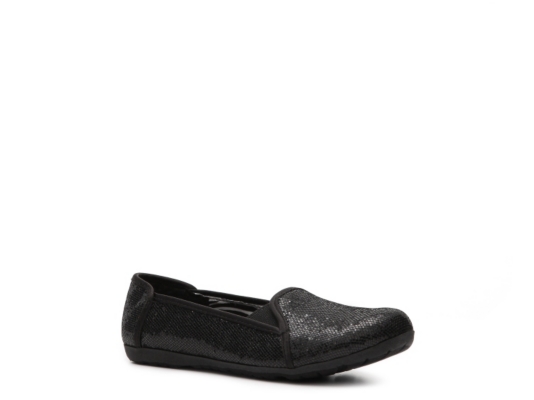 Mia Zoey Girls' Toddler & Youth Glitter Flat