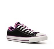 Converse Multi Color Frayed Specialty Sneaker - Womens