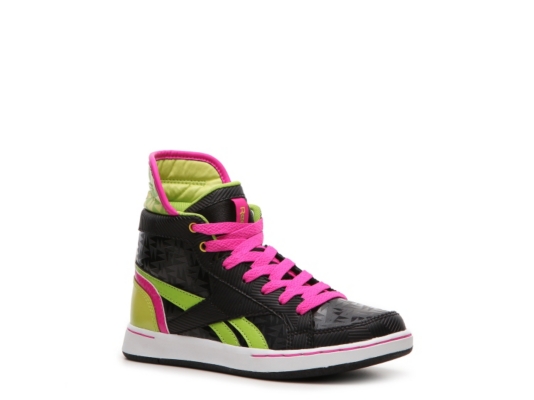 Reebok SL Flip Girls' Toddler & Youth Hi-Top Sneaker