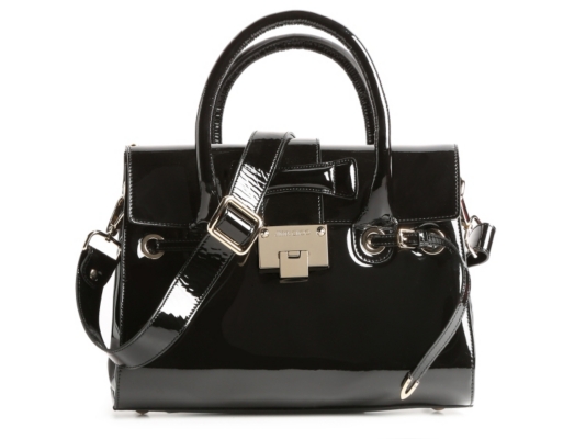 Jimmy Choo Rosalie Patent Leather Satchel