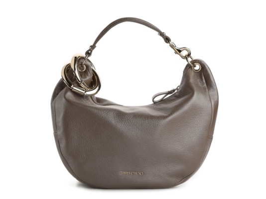 Jimmy Choo Small Solar Leather Hobo