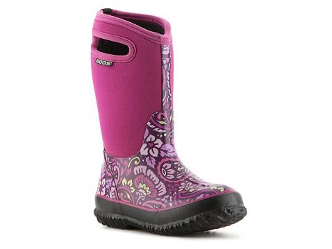 Bogs Classic Tuscany Girls Toddler  Youth Rain Boot