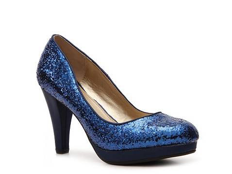 Rialto Dorothy Glitter Platform Pump | DSW