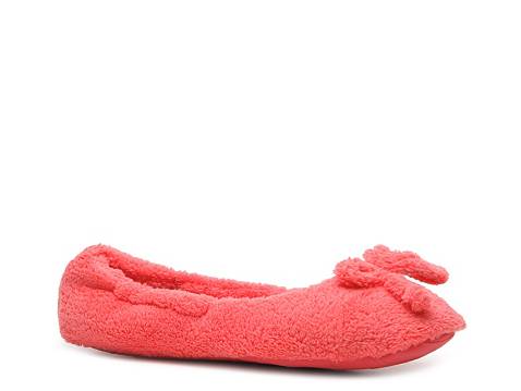 dearfoam terry ballerina slippers