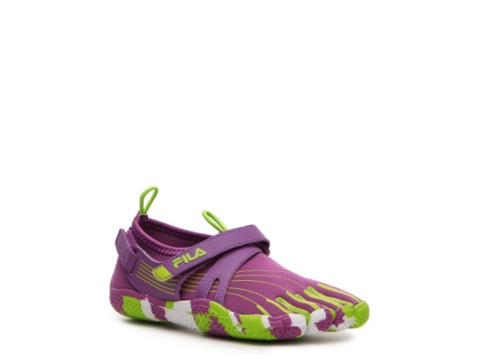Fila Skele-Toes Girls' Toddler & Youth EZ Slide Shoes